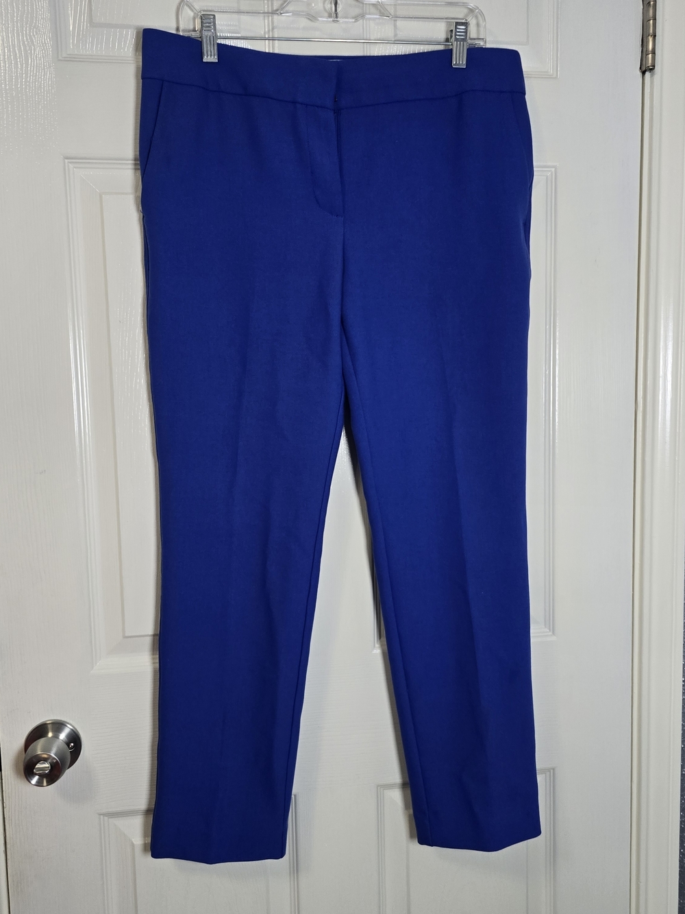 Classic Straight-Leg Women’s Pants - Royal Blue